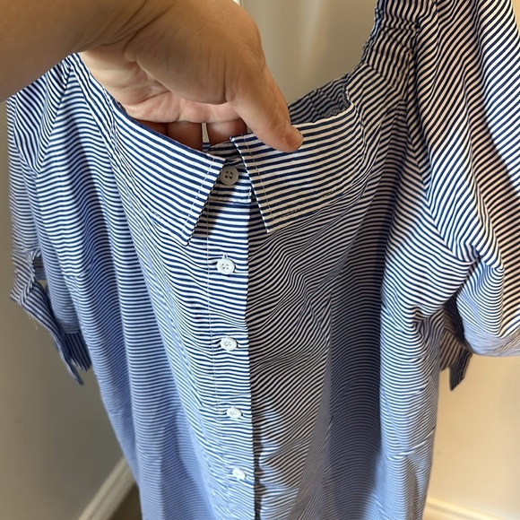 *Michel Studio size 26 sundress. Embroidered with collar and toe sleeves - Picture 6 of 7